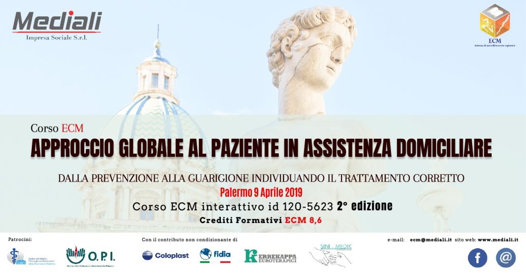 ECM Approccio globale al paziente in assistenza domiciliare 9 aprile 2019